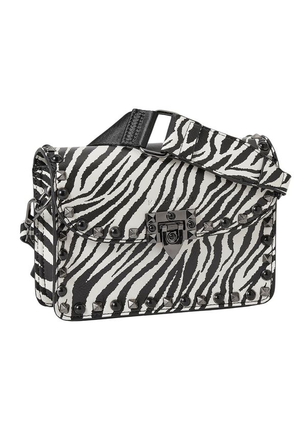 KOROSHI KOROSHI Torba preko ramena  crna / bijela