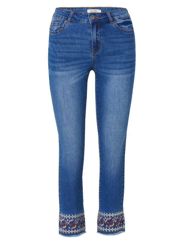 KOROSHI KOROSHI Traperice  plavi traper / rubin crvena / bijela