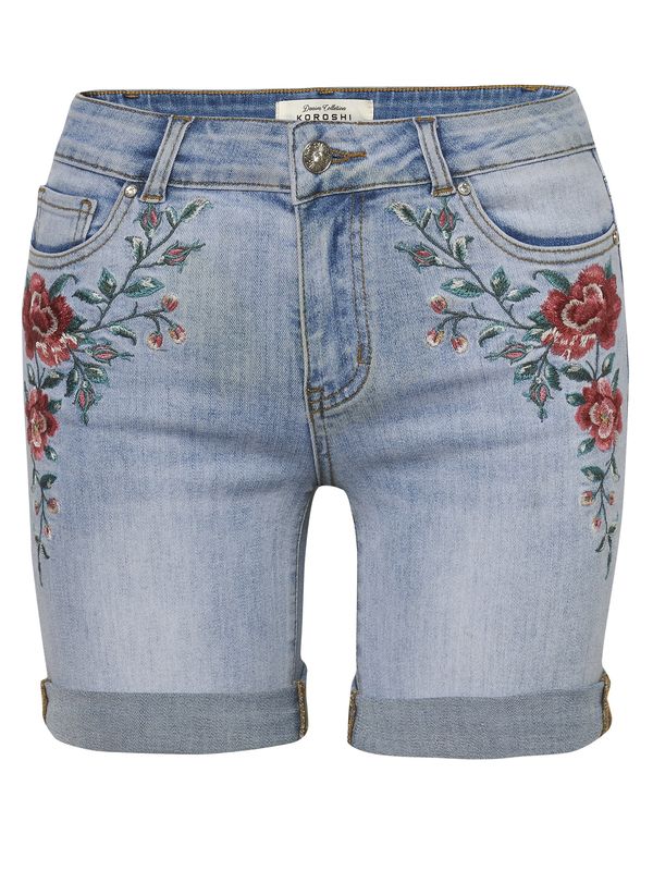 KOROSHI KOROSHI Traperice  svijetloplava / tamno zelena / tamno crvena