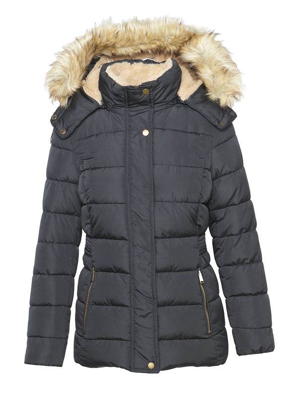 KOROSHI KOROSHI Zimska jakna  bež / crna