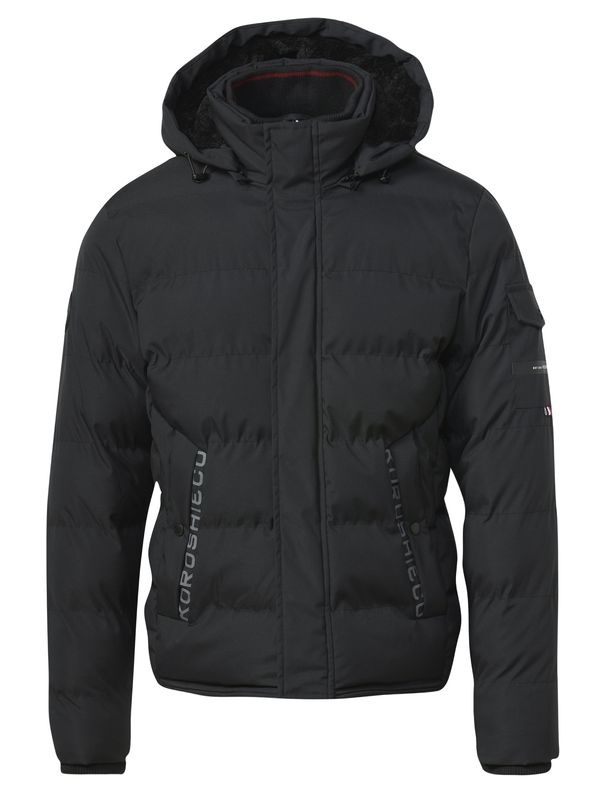 KOROSHI KOROSHI Zimska jakna  siva / crna