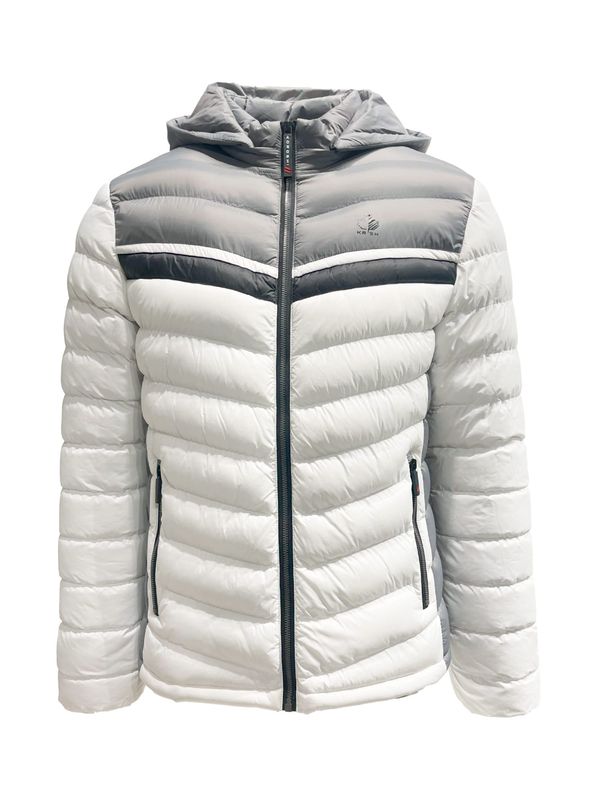 KOROSHI KOROSHI Zimska jakna  siva / crna / prljavo bijela