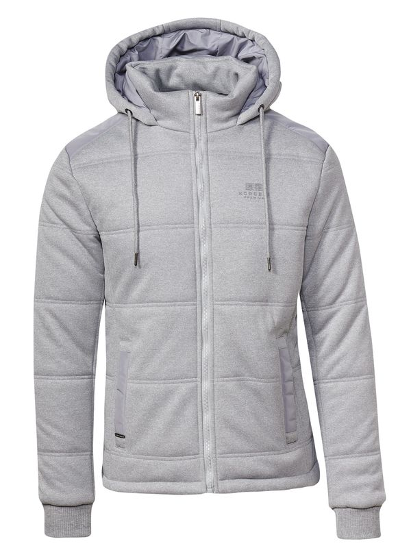 KOROSHI KOROSHI Zimska jakna  siva / siva melange