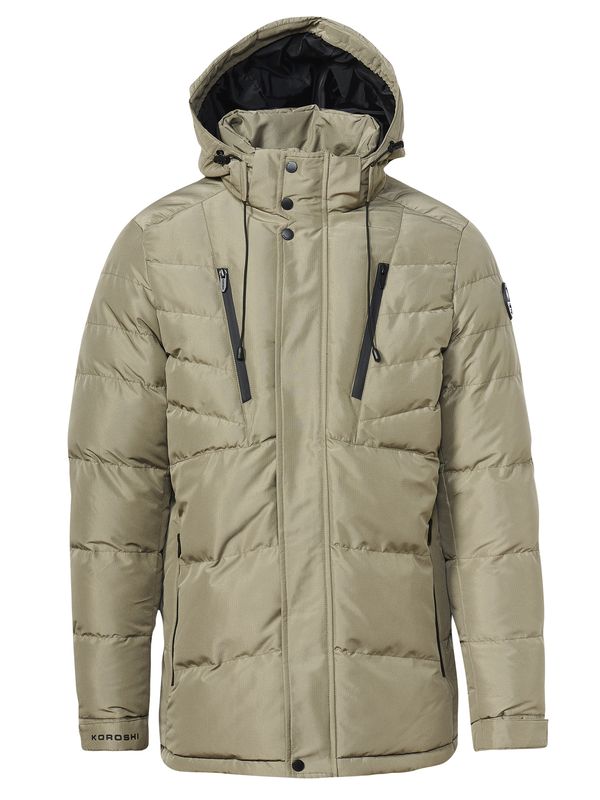 KOROSHI KOROSHI Zimska jakna  svijetlosmeđa