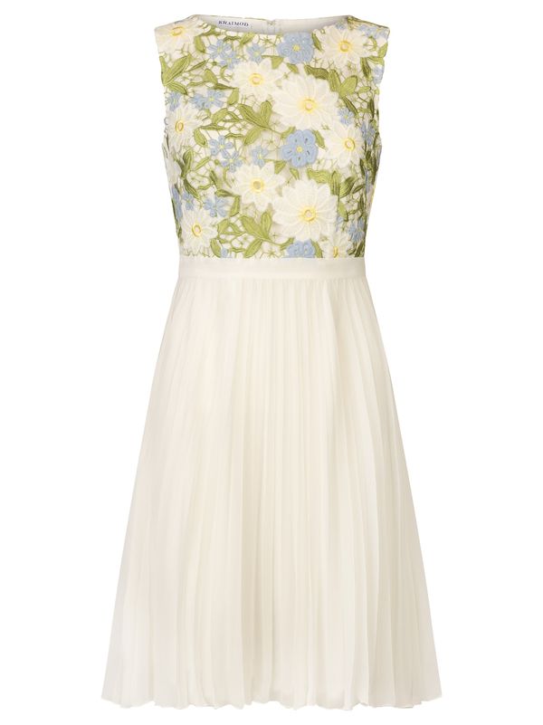 Kraimod Kraimod Haljina  sivkasto plava / svijetložuta / sivkasto zelena / bijela