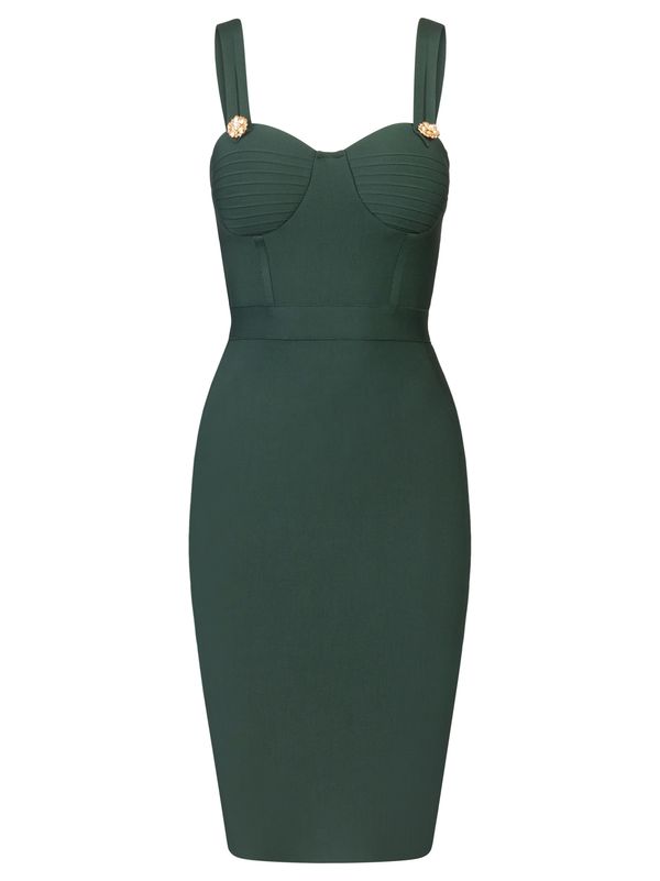 Kraimod Kraimod Koktel haljina  tamno zelena