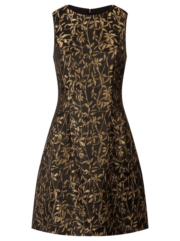 Kraimod Kraimod Koktel haljina  zlatna / crna