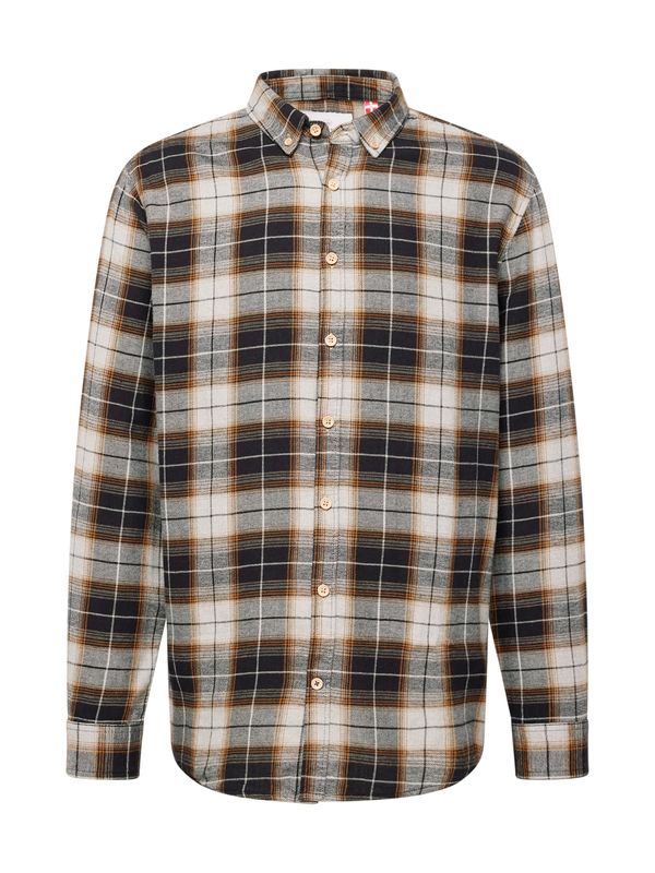 Kronstadt Kronstadt Košulja 'Johan'  ecru/prljavo bijela / višnja / crna