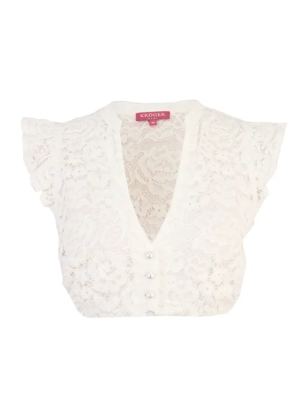 Krüger Madl Krüger Madl Dirndl bluza  bijela