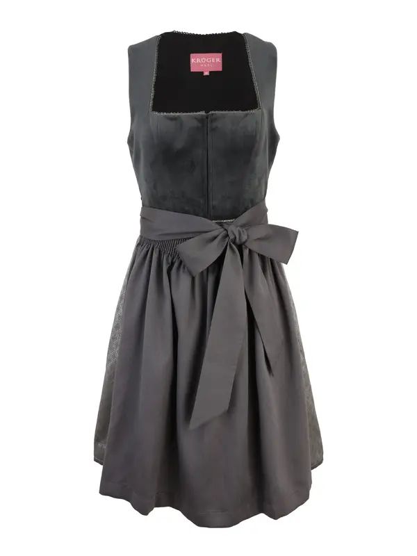 Krüger Madl Krüger Madl Dirndl  grafit siva / dimno siva