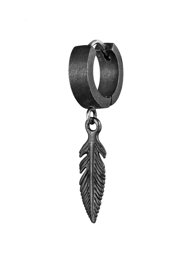 KUZZOI KUZZOI Naušnica  crna