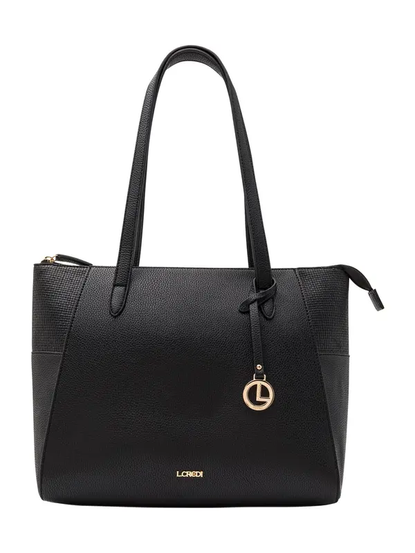 L.CREDI L.CREDI Shopper torba 'Marlies'  crna