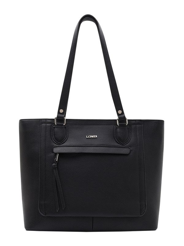 L.CREDI L.CREDI Shopper torba 'Ophelia'  crna