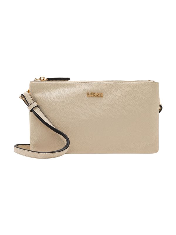 L.CREDI L.CREDI Torba preko ramena 'Ella'  boja pijeska / zlatna