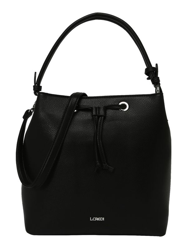L.CREDI L.CREDI Vrećasta torba 'Ebony'  crna