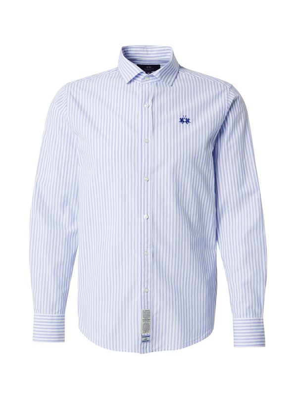 La Martina La Martina Košulja  svijetloplava / bijela