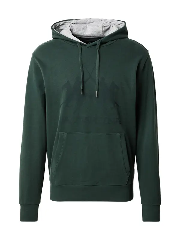 La Martina La Martina Sweater majica  kraljevski zelena / tamno zelena
