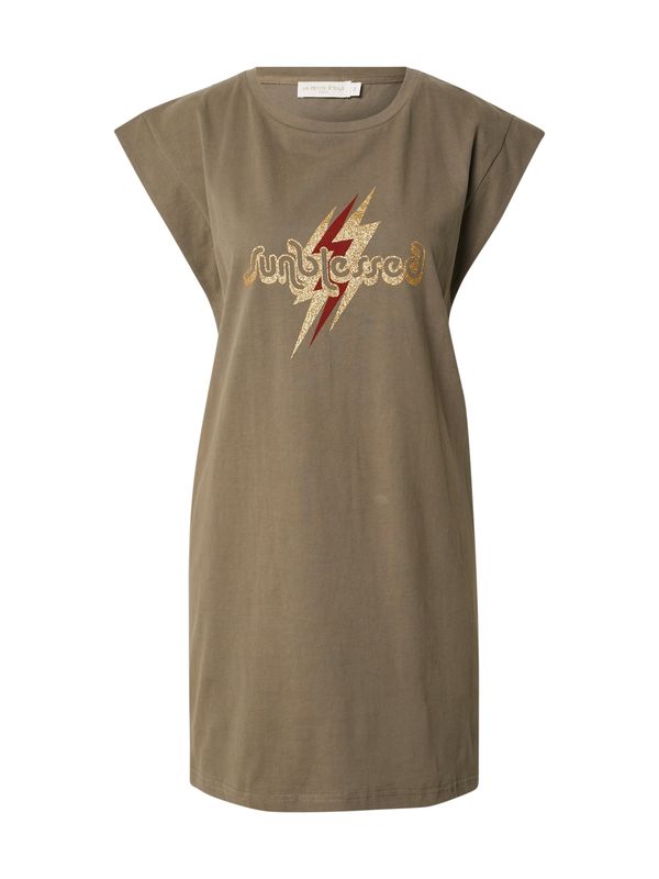 La petite étoile La petite étoile Majica 'Robe'  zlatna / kaki / crvena