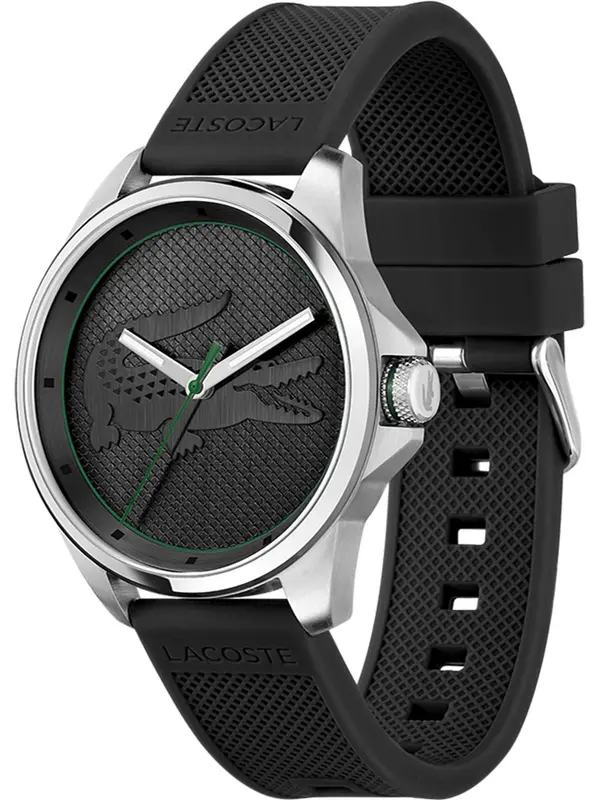 LACOSTE LACOSTE Analogni sat  crna