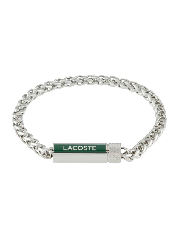 LACOSTE LACOSTE Narukvica 'SPELT'  srebro