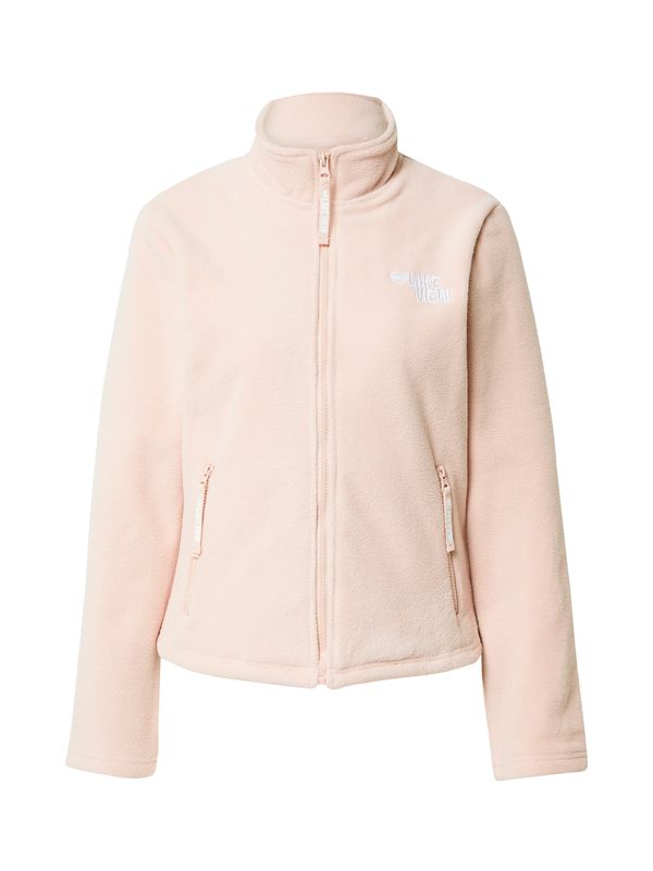 Lake View Lake View Flis jakna 'Daniela'  puder roza / bijela