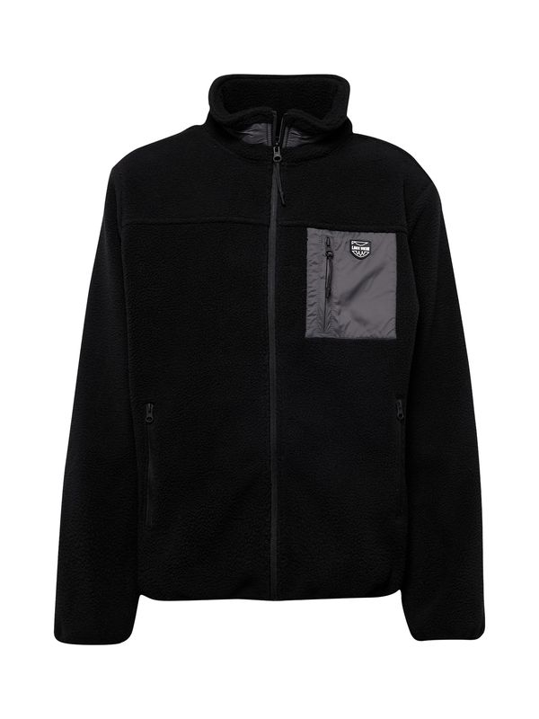 Lake View Lake View Flis jakna 'Julius'  antracit siva / crna