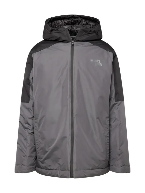 Lake View Lake View Prijelazna jakna 'Jordan'  tamo siva / crna