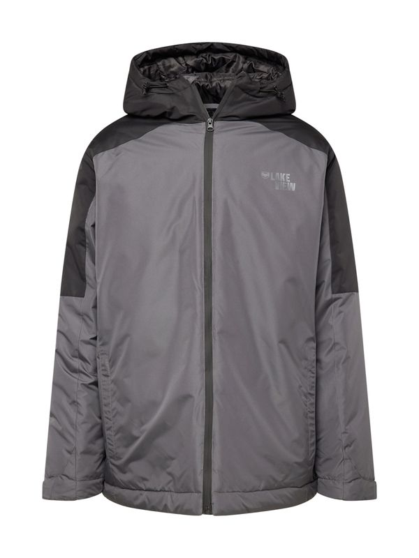 Lake View Lake View Prijelazna jakna 'Jordan'  tamo siva / crna