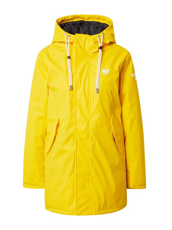 Lake View Lake View Prijelazna jakna 'Nadia'  žuta / bijela