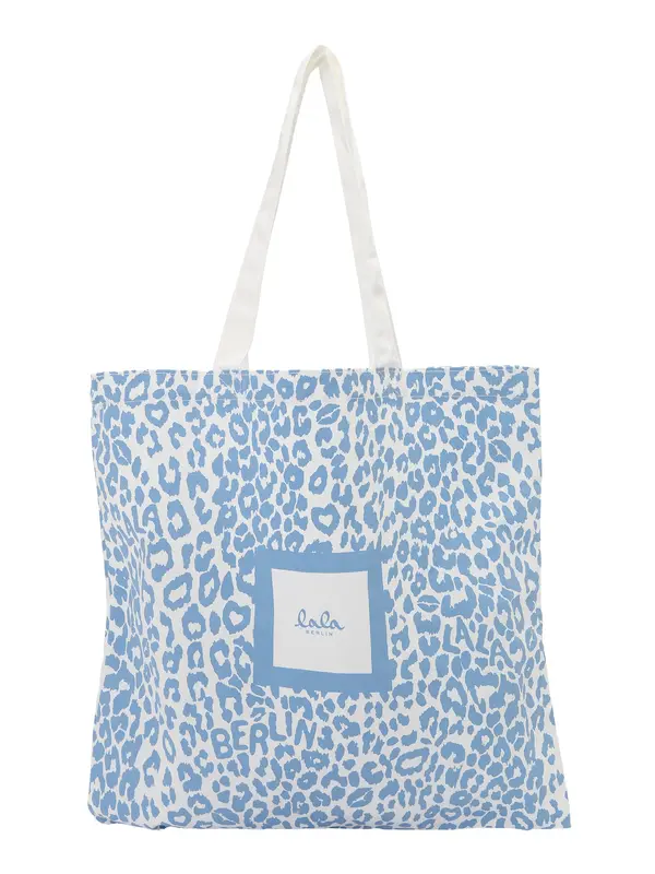 Lala Berlin Lala Berlin Shopper torba 'Maja'  svijetloplava / bijela