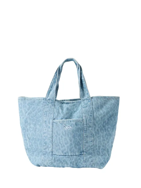 Lala Berlin Lala Berlin Shopper torba  plavi traper / svijetloplava
