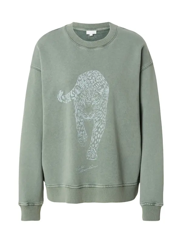 Lala Berlin Lala Berlin Sweater majica 'Soma'  svijetloplava / kaki