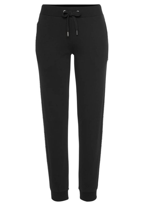 LASCANA ACTIVE LASCANA ACTIVE Sportske hlače  crna / bijela