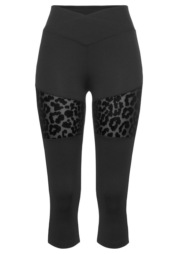 LASCANA ACTIVE LASCANA ACTIVE Sportske hlače  crna