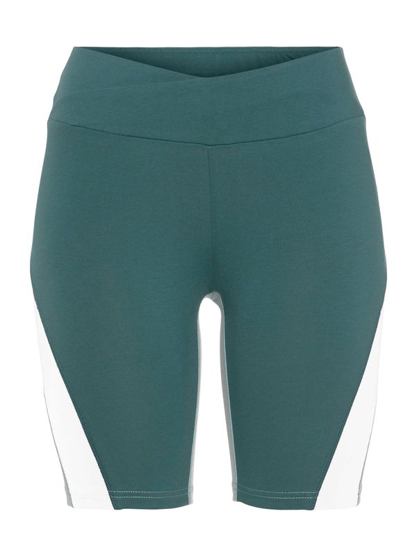 LASCANA ACTIVE LASCANA ACTIVE Sportske hlače  petrol / menta / bijela