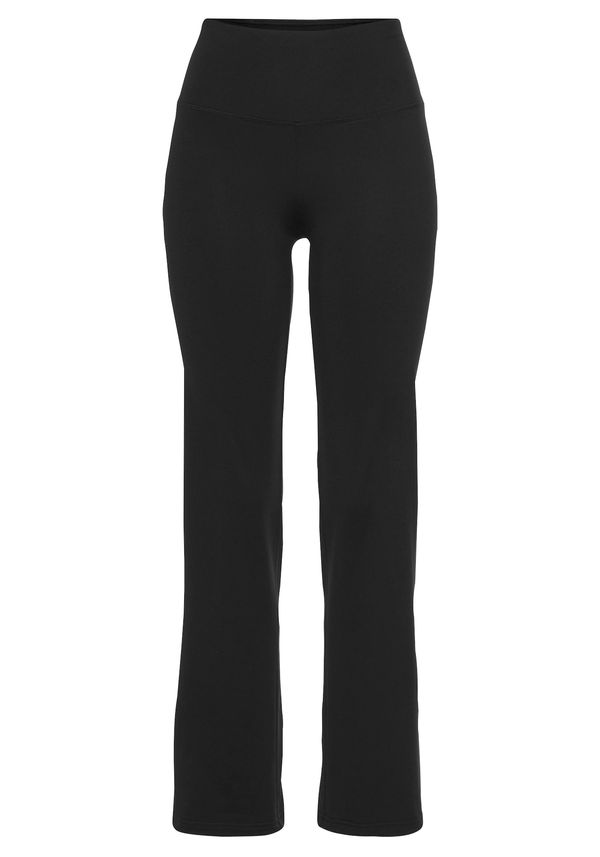 LASCANA ACTIVE LASCANA ACTIVE Sportske hlače  srebrno siva / crna