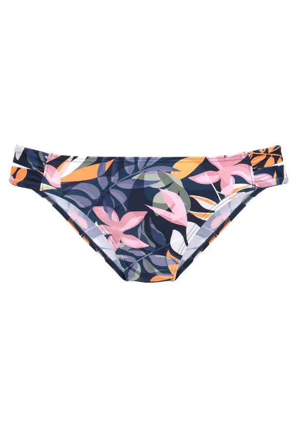 LASCANA ACTIVE LASCANA ACTIVE Sportski bikini donji dio  mornarsko plava / indigo / narančasta / roza