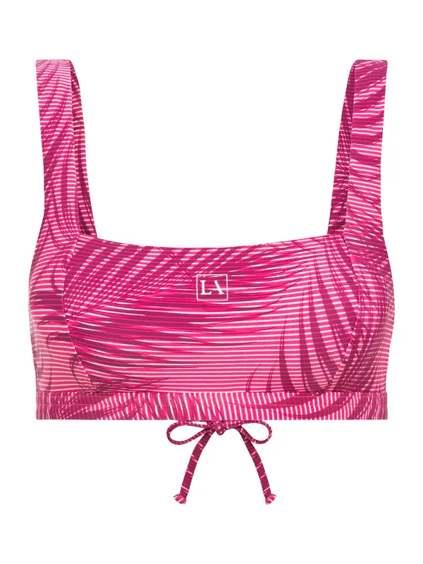 LASCANA ACTIVE LASCANA ACTIVE Sportski bikini gornji dio  roza / bordo / bijela