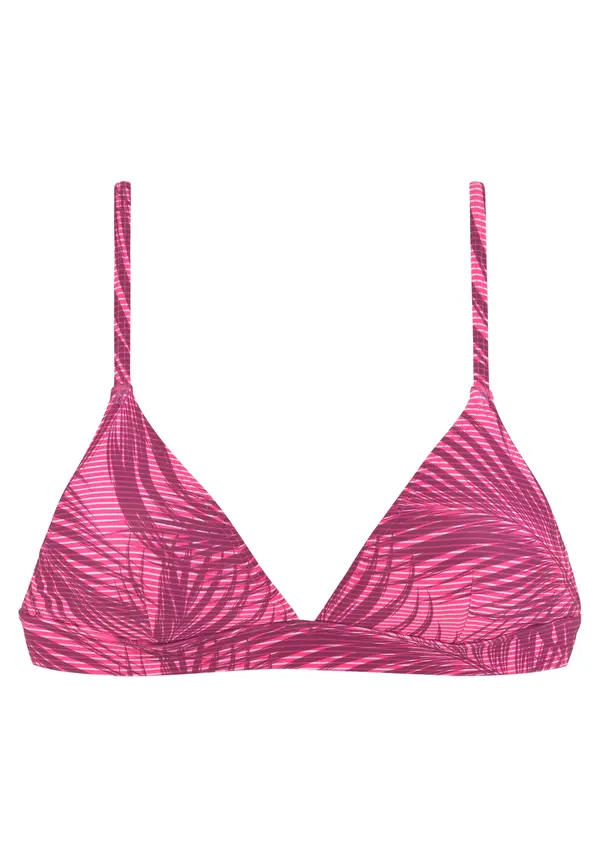 LASCANA ACTIVE LASCANA ACTIVE Sportski bikini gornji dio  roza / bordo / bijela