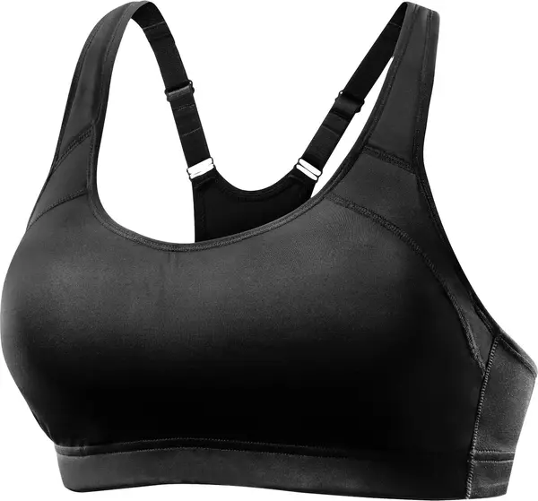 LASCANA ACTIVE LASCANA ACTIVE Sportski grudnjak  crna / bijela