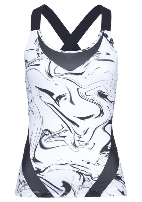 LASCANA ACTIVE LASCANA ACTIVE Sportski top  crna / bijela