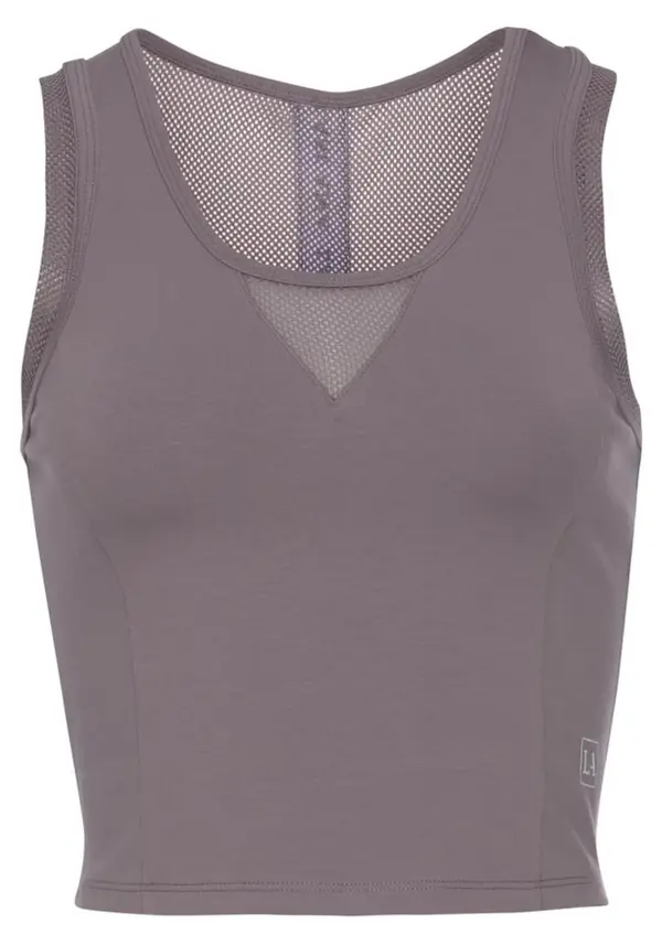 LASCANA ACTIVE LASCANA ACTIVE Sportski top  kameno siva