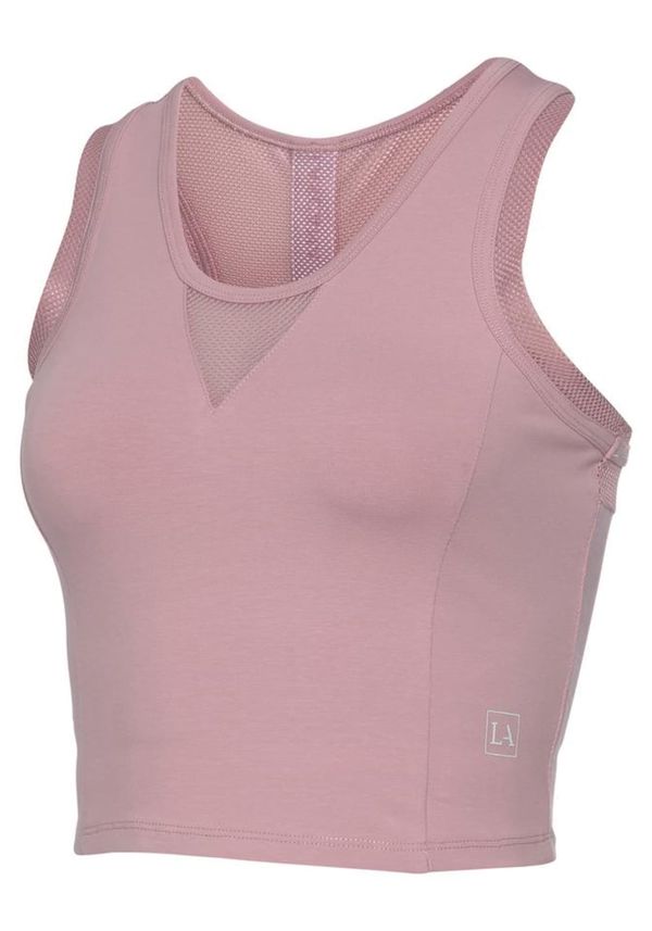LASCANA ACTIVE LASCANA ACTIVE Sportski top  prljavo roza