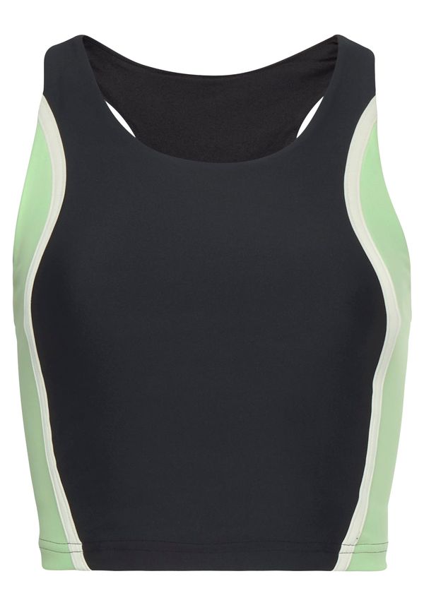 LASCANA ACTIVE LASCANA ACTIVE Top  ecru/prljavo bijela / menta / crna