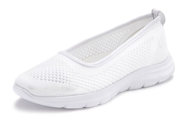 LASCANA LASCANA Balerinke  bijela