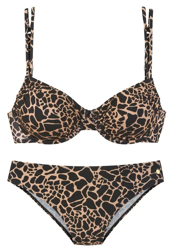 LASCANA LASCANA Bikini  bež / crna