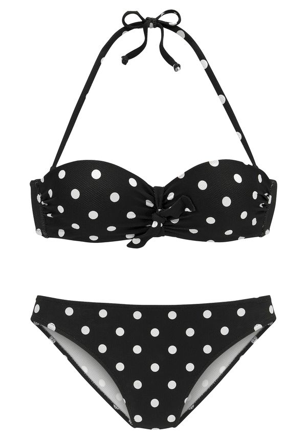 LASCANA LASCANA Bikini  crna / bijela