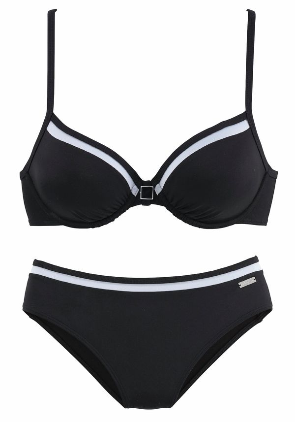 LASCANA LASCANA Bikini  crna / bijela