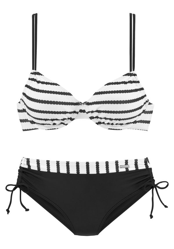 LASCANA LASCANA Bikini  crna / bijela