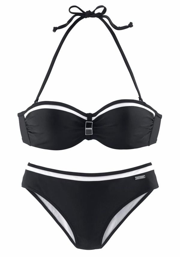 LASCANA LASCANA Bikini  crna / bijela